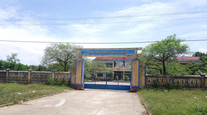 Ngôi trường nơi xảy ra sự việc.