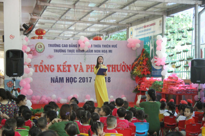 Lễ tổng kết diễn ra trong sáng 30/5.