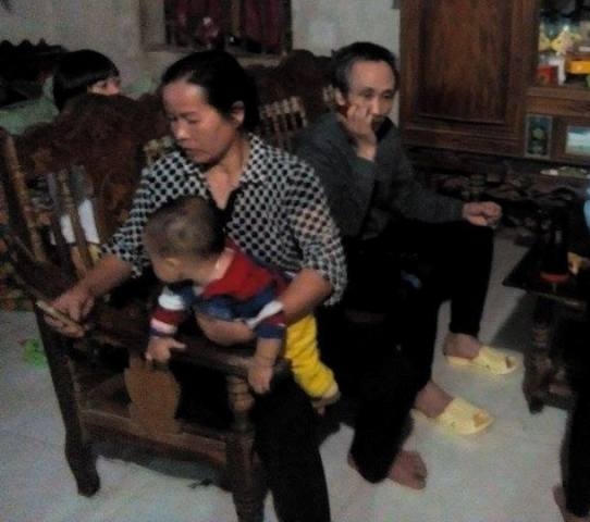 Ông Hàn Đức Long đã được thả tự do về nhà. (Ảnh gia đình cung cấp)