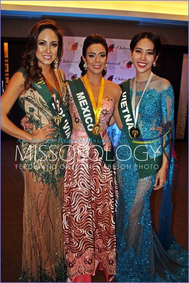 Nam Em liên tiếp nhận các giải thưởng phụ tại Miss Earth 2016