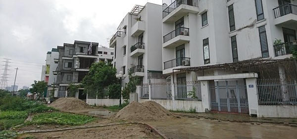 Năm 2013, dự án Ao Sào từng gây sốt khi giá mỗi m2 biệt thự liền kề khoảng 18 triệu đồng. Ảnh: Thương hiệu công luận.