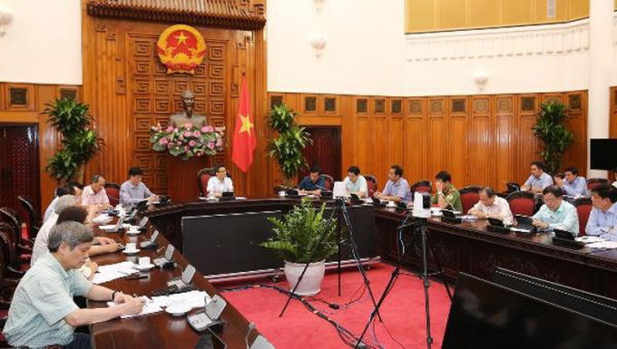 Quang cảnh buổi họp.