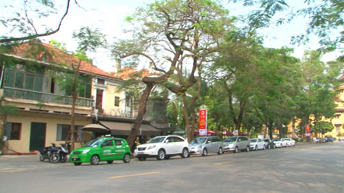 Một điểm trông giữ xe thông minh trên đường Lý Thường Kiệt