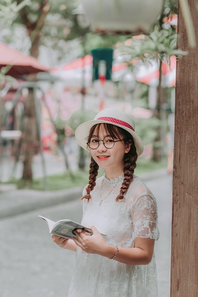 Thí sinh Nguyễn Ngọc Ánh – SBD: 10 – Sinh viên chuyên ngành Báo Truyền hình, Khoa Báo chí