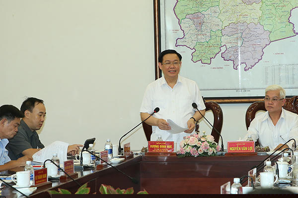 Phó Thủ tướng Vương Đình Huệ