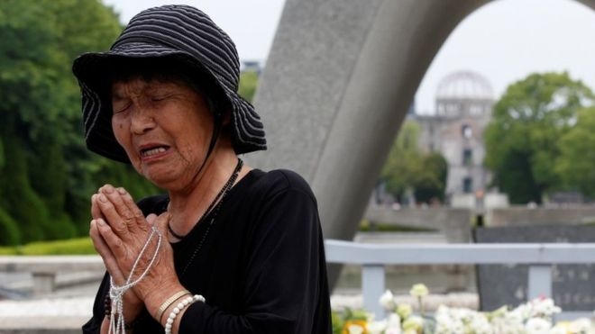 Người dân Hiroshima cho biết họ muốn Tổng thống Obama hiểu nỗi đau của các nạn nhân (Ảnh: BBC).