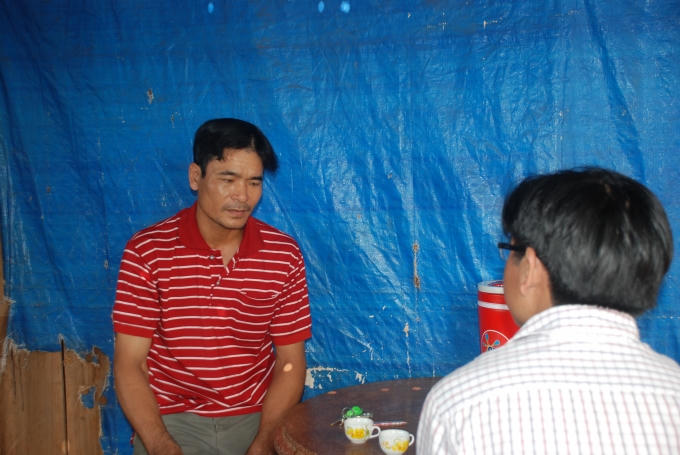 Ông Chương tường thuật lại vụ việc.