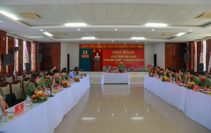 Hội nghị sơ kết phong trào thi đua Cụm thi đua số 5,  sáu tháng đầu năm.