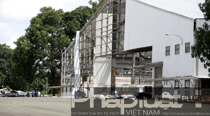 Công trình nơi xảy ra sự việc