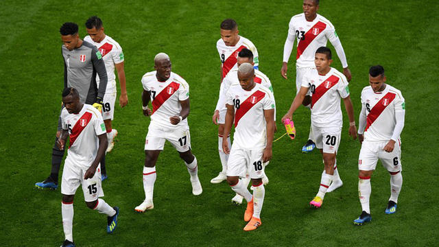 Đội tuyển Peru sớm chia tay World Cup dù lần đầu trở lại sau 36 năm. (Ảnh: Reuters)
