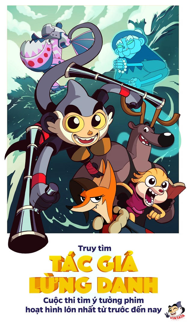 Poster Cuộc thi “Truy tìm tác giả lừng danh”