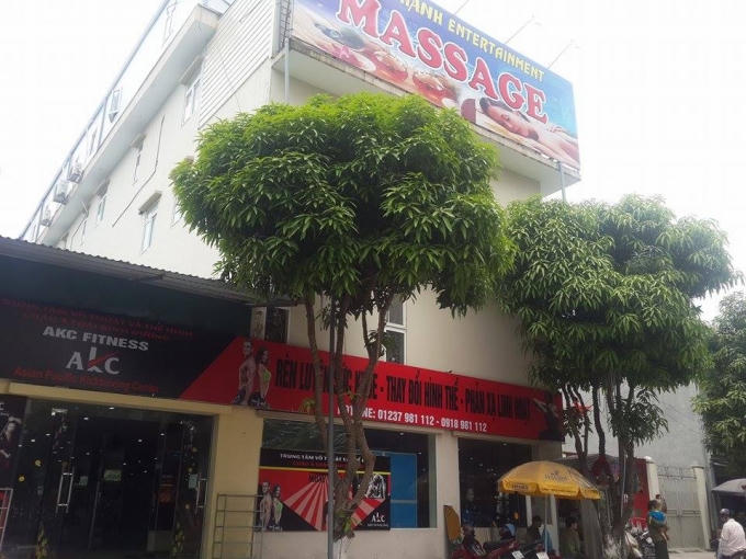 Và trung tâm chăm sóc sức khỏe, thể dục, thể thao cao 4 tầng cũng xây dựng vi phạm.