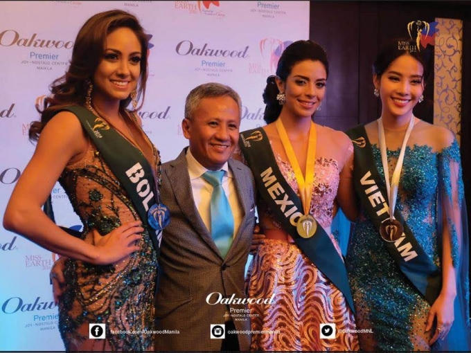 Nam Em liên tiếp nhận các giải thưởng phụ tại Miss Earth 2016