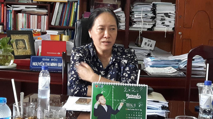 Bà Nguyễn Thị Minh Giang – Giám đốc Sở GD&amp;ĐT Kiên Giang.