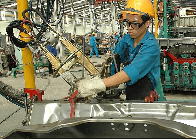 11 tháng năm 2021, chỉ số sản xuất công nghiệp tăng 3,6%