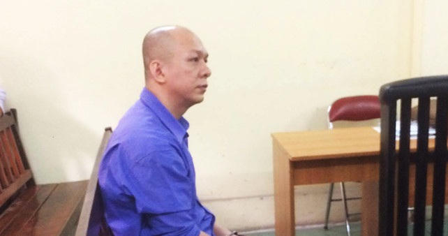 Bị cáo Nguyễn Ngọc Sơn tại phiên tòa phúc thẩm. (Ảnh: Zing.vn)