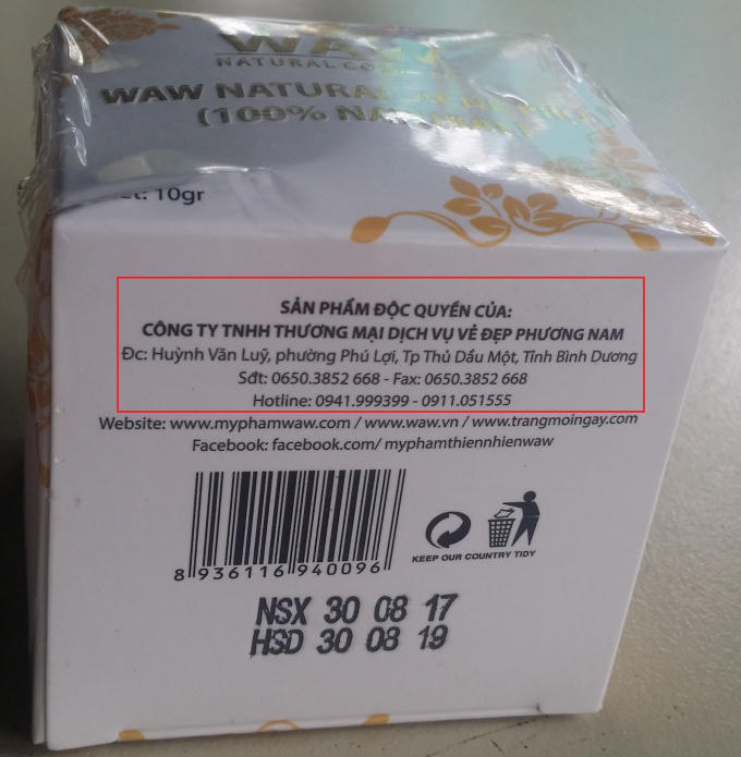 Đề nghị cơ quan chức năng tỉnh Bình Dương xử lý nghiêm đơn vị sản xuất.