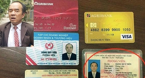 Đối tượng truy nã Đặng Huy Tiến