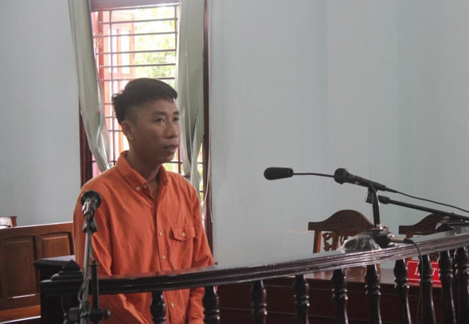 Bị cáo Sơn tại tòa phúc thẩm. (Ảnh: báo Pháp luật TP HCM)