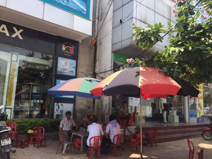 Quán nước nơi xảy ra sự việc.