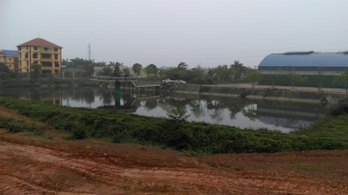 Các hạng mục công trình của công ty Kim Đức đến nay chưa hề được cấp phép. (ảnh: Thu Hường)