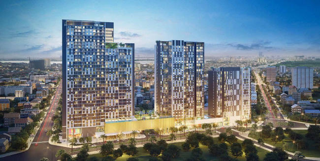 Phối cảnh dự án.