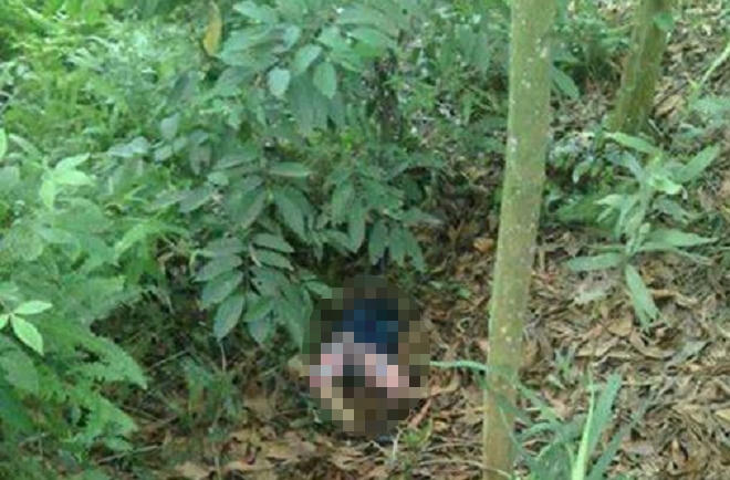 Thi thể cháu bé được phát hiện trong tình trạng đang phân hủy.