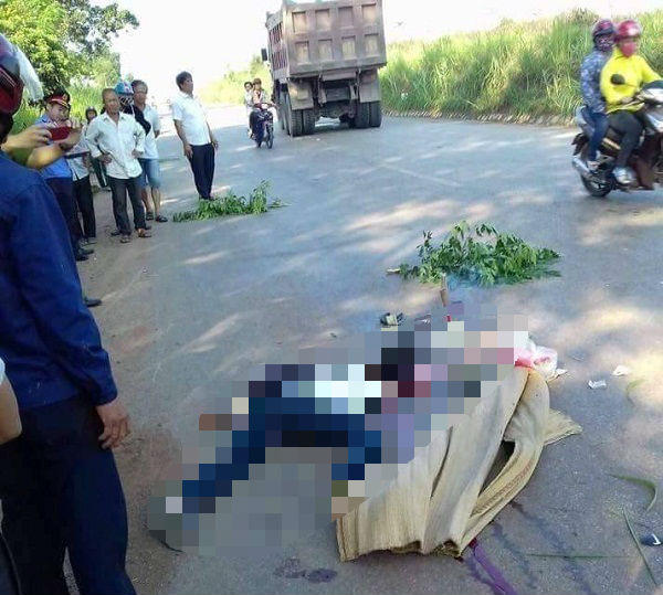 Hiện trường vụ tai nạn