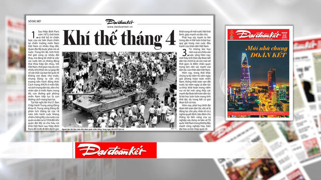 Báo chí toàn cảnh: Khí thế tháng 4