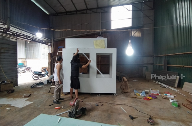 NÓNG: Buồng lấy mẫu xét nghiệm Covid-19 sẽ có mặt tại tâm dịch Bắc Giang trong hôm nay