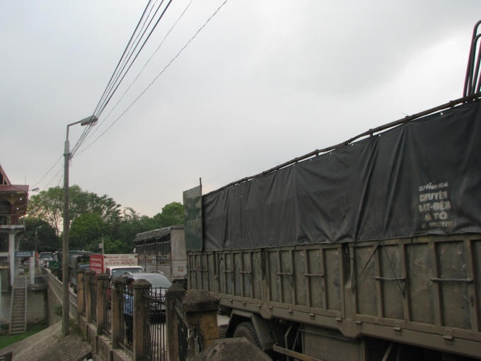 Luôn trong tình trạng ùn tắc...