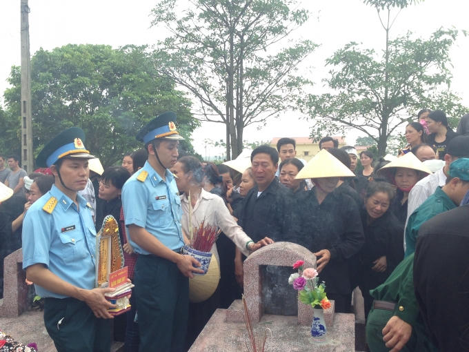 Sự ra đi của Liệt sĩ Thượng uý Đặng Đình Duy là sự mất mát lớn của gia đình và đồng đội.