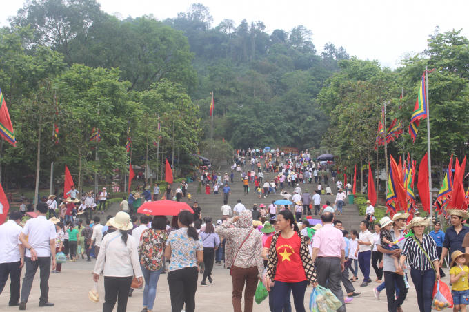 BTC Giỗ Tổ Đền Hùng 2018 cam kết Lễ hội năm nay không có tình trạng thất thủ, vỡ trận, ùn tắc và tai nạn giao thông.