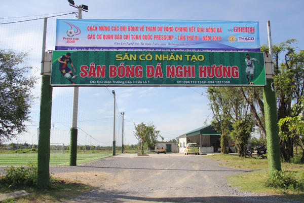 Vòng chung kết Press Cup 2018 diễn ra tại sân bóng (cỏ nhân tạo) phường Nghi Hương, TX Cửa Lò, Nghệ An.