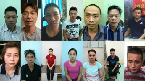 Các đối tượng trong đường dây này đều bị tóm gọn. (Nguồn ảnh: vov.vn)