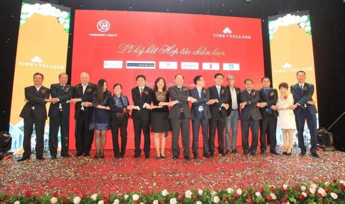 Ký kết hợp tác chiến lược giữa Vimefulland với các tập đoàn bất động sản lớn.