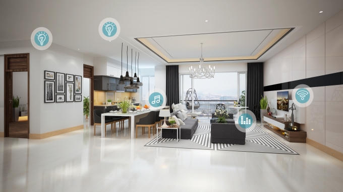 Sapphire 4 là một “tòa nhà thông minh” với những tiện ích hiện đại chưa từng có.