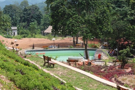 Nơi đây đang được cải tạo thành khu nghỉ dưỡng có tiếng ở xứ Thanh.