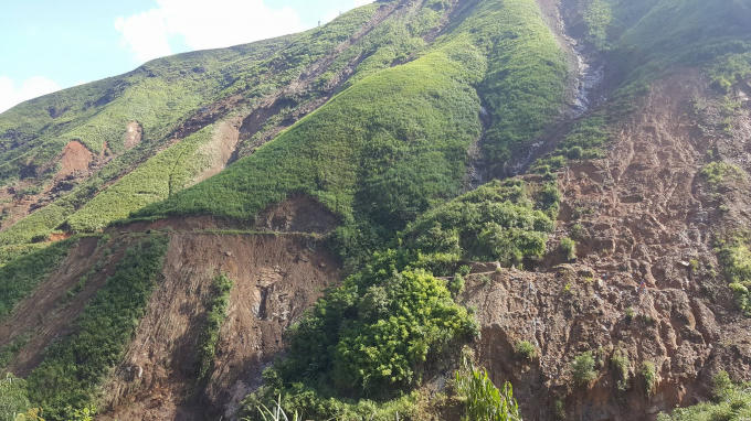 Một góc bãi vàng oan nghiệt Mà Sa Phìn sau vụ sạt lở khiến ít nhất 12 người bỏ mạng