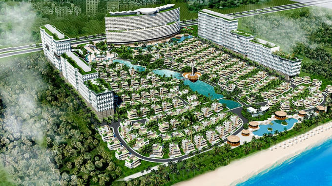 Phối cảnh dự án Vũng Tàu Regency được quảng cáo