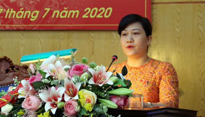 Bà Đỗ Thị Minh Hoa được giao quyền Chủ tịch tỉnh Bắc Kạn. Ảnh: Báo Chính Phủ