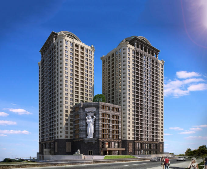 D’ Le Roi Soleil nằm tại ngã 3 Xuân Diệu, Đặng Thai Mai.