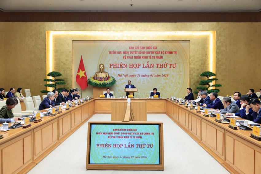 Toàn cảnh phiên họp. Ảnh: VGP