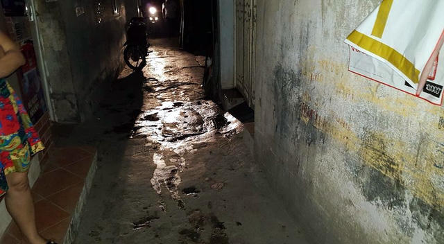 Khu vực xảy ra vụ án.