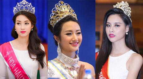 Hoa hậu Mỹ Linh, Thu Ngân và Thùy Trang đều tuyên bố sẵn sàng thi quốc tế nhưng cả 3 người đẹp này đều chưa có cơ hội thử sức bản thân.