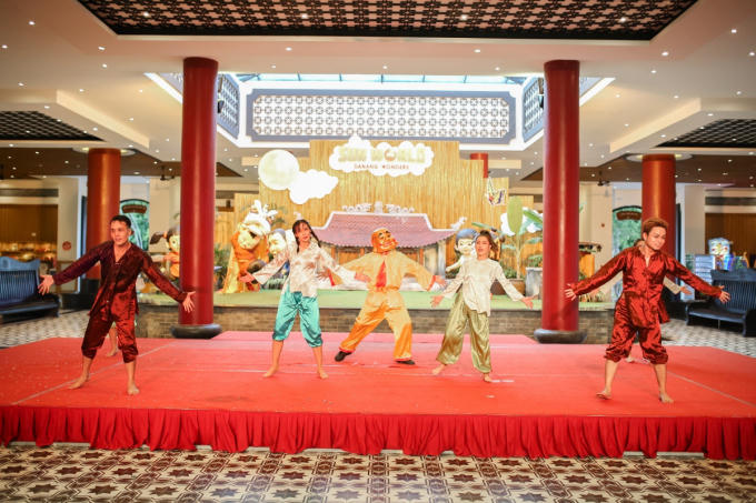 Đ&oacute;n Trung thu với c&aacute;c nh&acirc;n vật cổ t&iacute;ch ở Sun World Danang Wonders