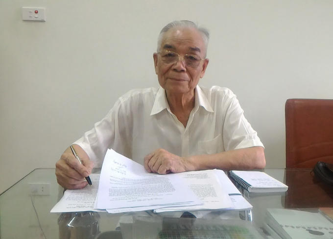 Ông Lê Văn Duyệt mong mỏi sớm nhận được lương hưu.