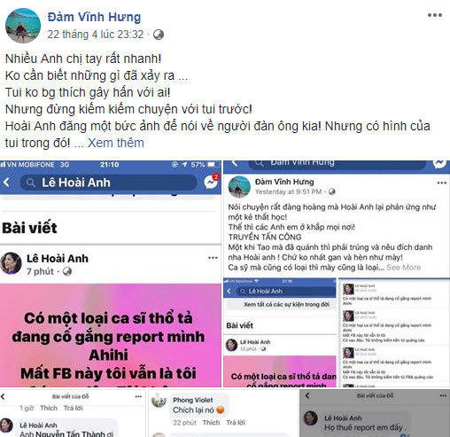 Mr. Đàm và chủ facebook Lê Hoài Anh vẫn lời qua tiếng lại.