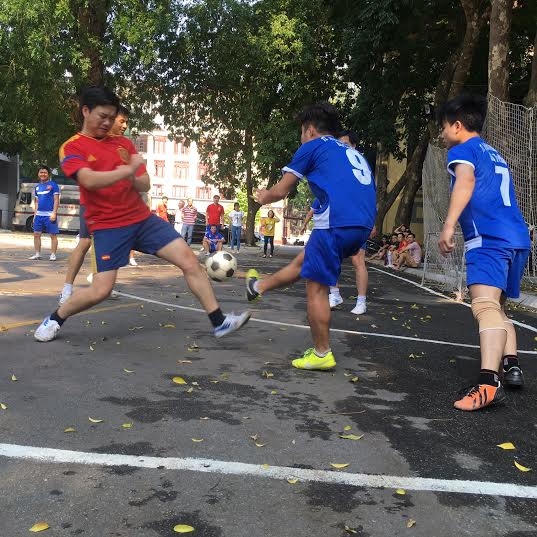 Đội THADS(đỏ) lần này luôn làm chủ thế trận trước Trung tâm LLTP(xanh).