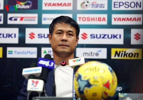 HLV Hữu Thắng hài lòng với màn trình diễn của các học trò và phủ nhận thắng lợi trước Campuchia tối 26/11 là nhờ may mắn.